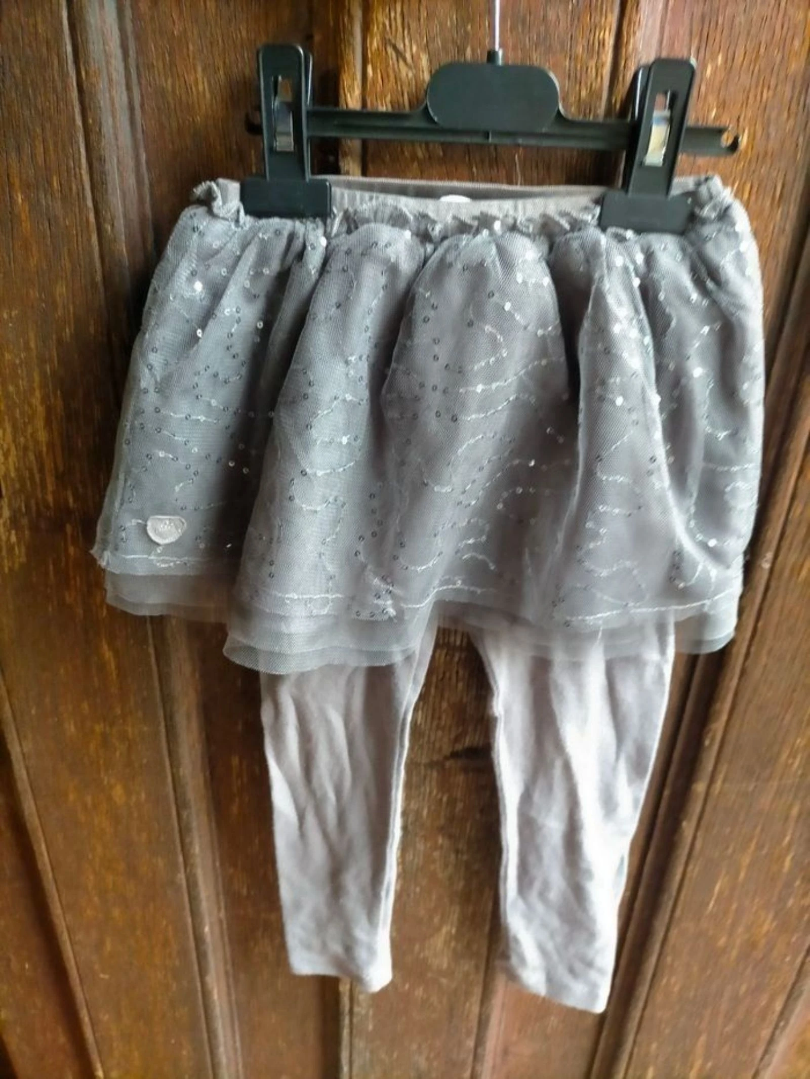 Superbe jupe/legging Château de sable 4 ans